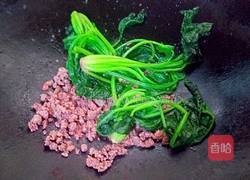 肉末菠菜的做法图解9