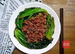 肉末菠菜的做法图解13