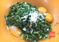 韭菜鸡蛋煎饼(电饼档模式)的做法图解3