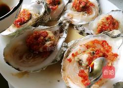 蒜蓉粉丝蒸生蚝的做法图解5