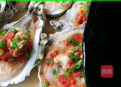 蒜蓉粉丝蒸生蚝的做法图解7