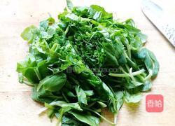 香菇青菜肉末馄饨馅的做法图解5