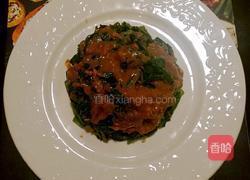 颗粒花生酱拌菠菜的做法图解5