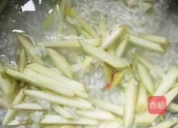 桃丝粥的做法图解4