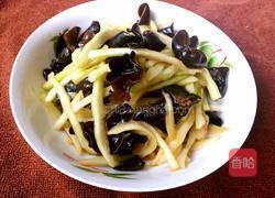 西瓜翠衣凉拌木耳的做法图解8