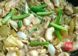 酸菜炒生肠的做法图解11