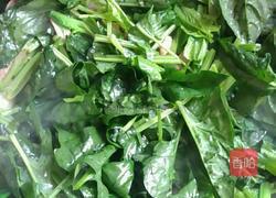 五花肉猪肝炒菠菜的做法图解10