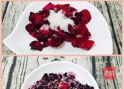 莲子泥玫瑰花饼糕的做法图解3