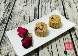 莲子泥玫瑰花饼糕的做法图解13