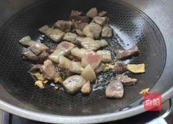 花菜干烧肉的做法图解5