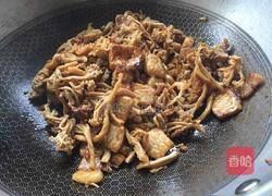 花菜干烧肉的做法图解7