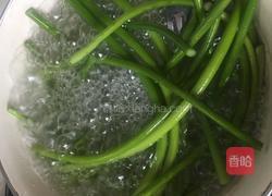 拌蒜苔的做法图解1