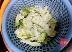 清炒南充菜的做法图解1