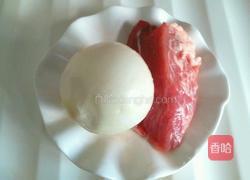 洋葱猪肉馅肉饼的做法图解3