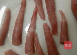 里脊萝卜的做法图解2