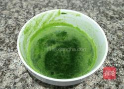 菠菜手擀面的做法图解2