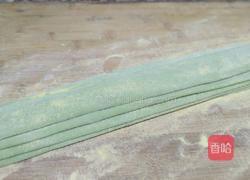 菠菜手擀面的做法图解7