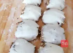 Illustration of how to make sesame sauce pancakes 10