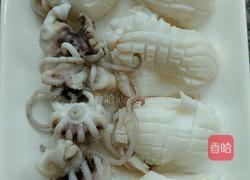 白灼墨鱼的做法图解10