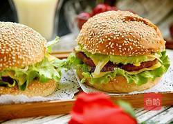 猪排汉堡的做法图解11