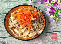 凉拌金针菇猪肚丝的做法图解9