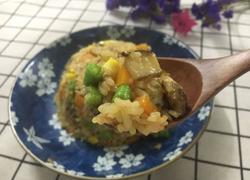 苋菜田园炒饭