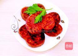 爱心紫薯饼的做法图解6