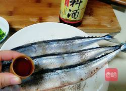 香葱柠檬秋刀鱼的做法图解5