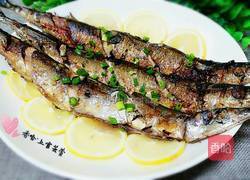 香葱柠檬秋刀鱼的做法图解12
