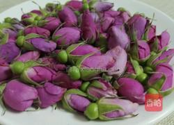 玫瑰花干的做法图解3