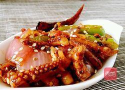 香辣鱿鱼须的做法图解11