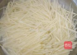 土豆丝茄汁蛋饼的做法图解2