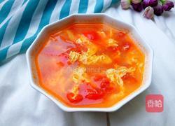 番茄蛋花汤的做法图解7