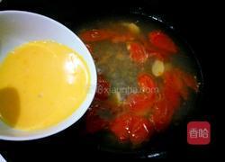 番茄蛋花汤的做法图解5