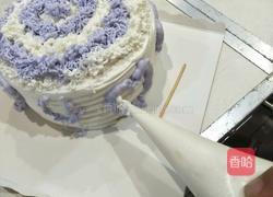 棒棒糖蛋糕裱花的做法图解5