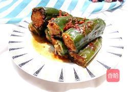 煎酿辣椒的做法图解8