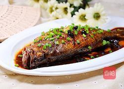 红烧鲈鱼的做法图解12