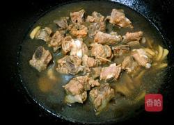排骨炖油豆角的做法图解7