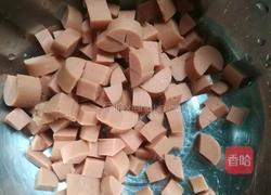 玉米粒炒火腿的做法图解2