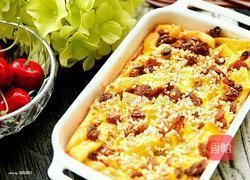 蛋奶吐司布丁的做法图解8