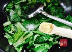 炝炒小白菜的做法图解6