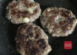 自制汉堡包肉饼胚的做法图解5