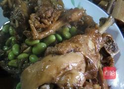 毛豆烧鸡的做法图解6
