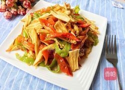 辣椒炒腐竹的做法图解10