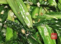 清炒油麦菜的做法图解7