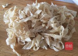 豆腐皮炒毛白菜的做法图解5