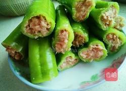 尖椒包肉的做法图解3