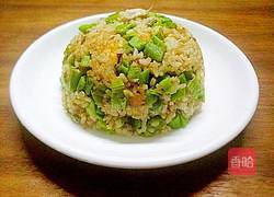 豆角咸鸭蛋炒饭的做法图解12