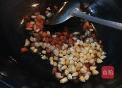 牛油果之杂果蔬炒饭的做法图解4