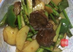 牛蹄筋热炒什锦蔬菜的做法图解5